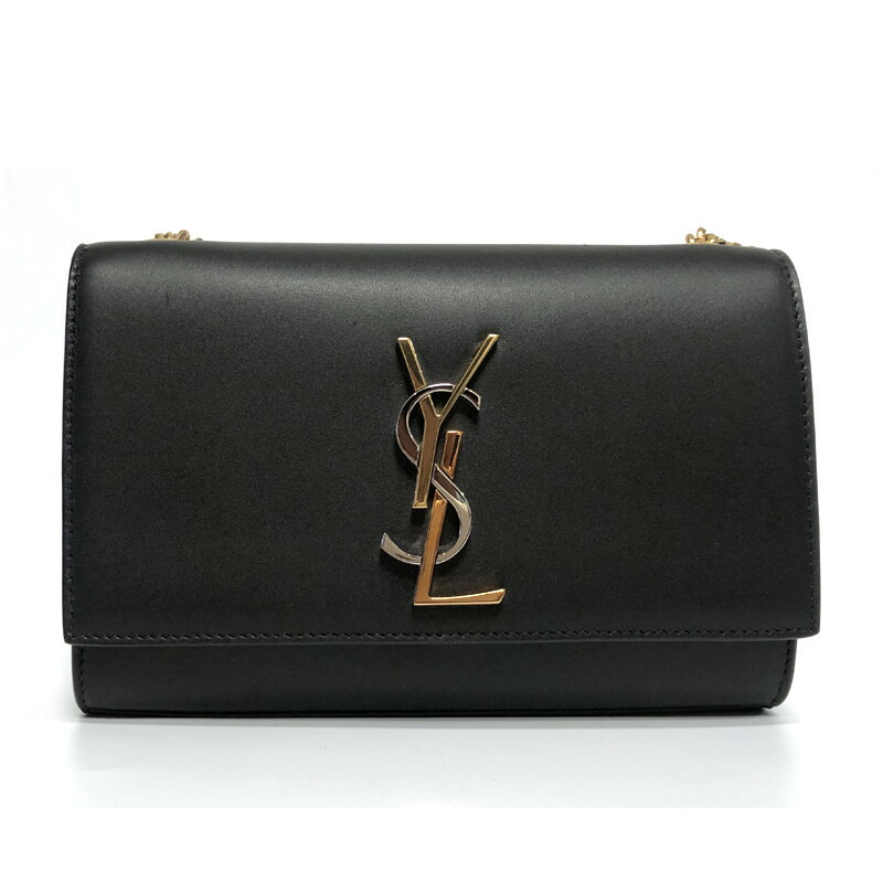 SAINT LAURENT 小號 Kate 手提斜背包 469390 1000-7