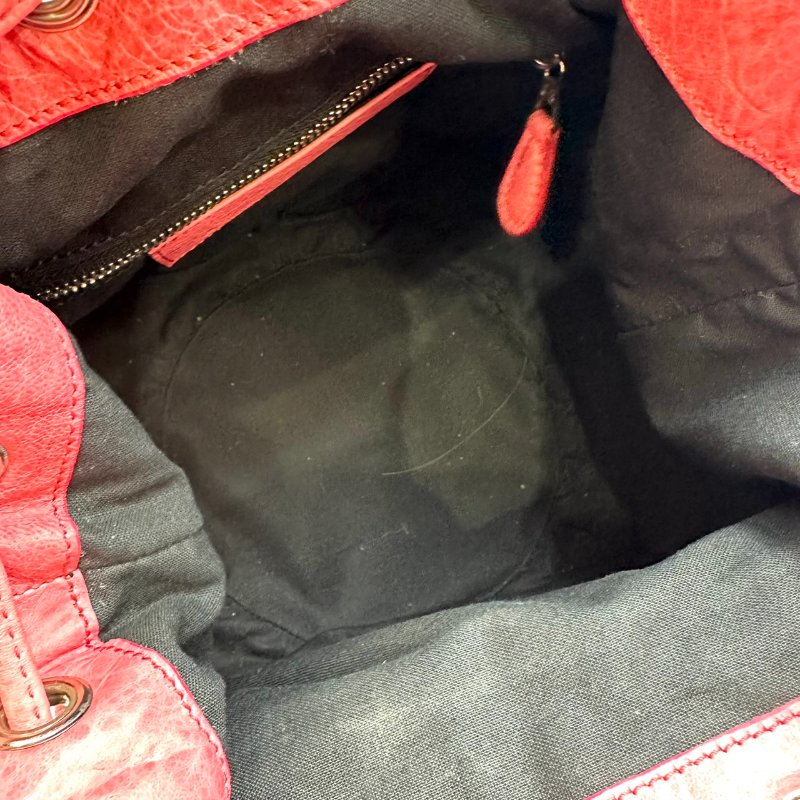 【美收精品】BALENCIAGA 粉色水桶機車包 C-69-5