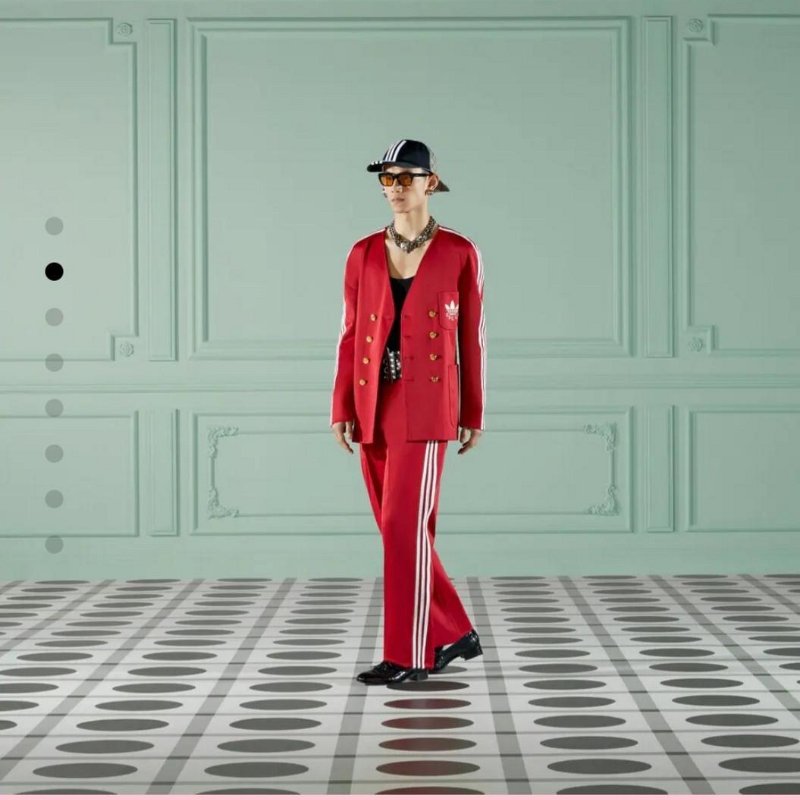 💎Han's house精品服飾💎GUCCI 古馳 聯名 愛迪達 adidas 外套原價99000-2