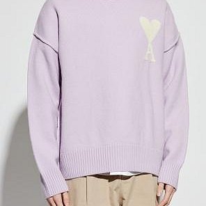 💎Han's house精品服飾💎AMI PARIS 大 愛心 美利奴羊毛 毛衣 原價16700-2