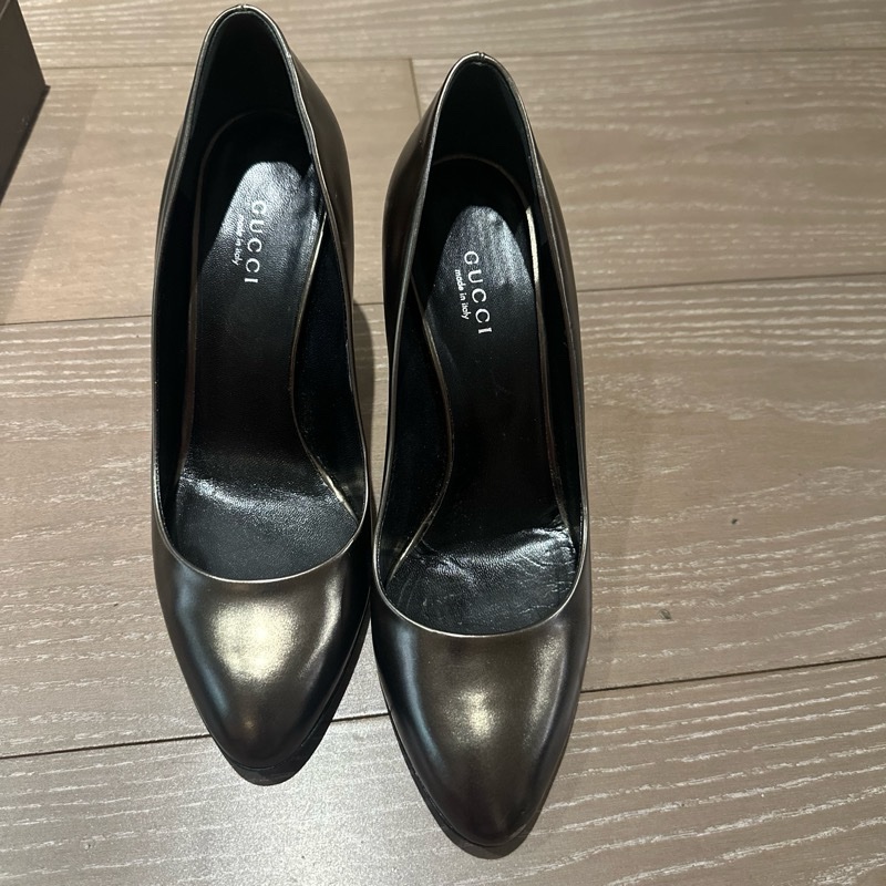 GUCCI 真皮 高跟鞋-5
