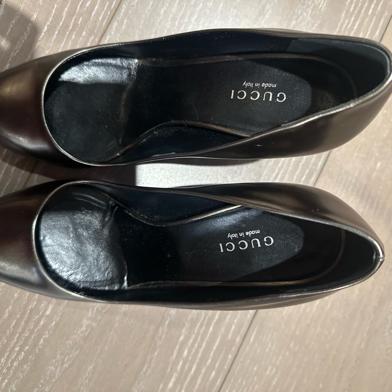 GUCCI 真皮 高跟鞋-10