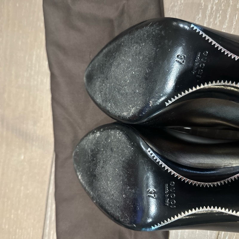 GUCCI 真皮 高跟鞋-18