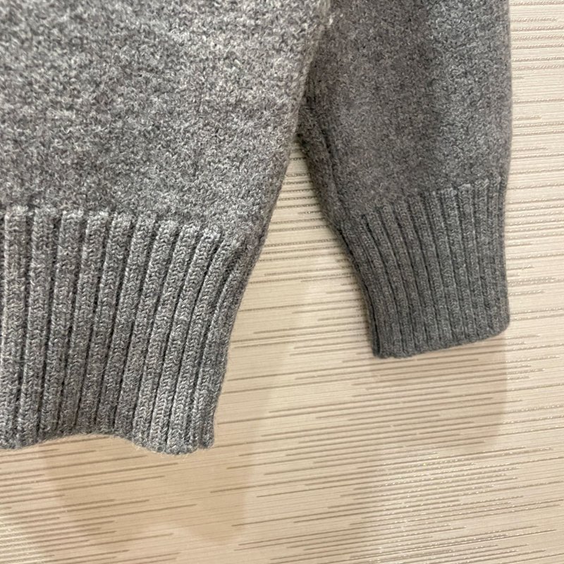 💎Han's house精品服飾💎AMI PARIS 愛心 刺繡 美利奴羊毛 毛衣-5