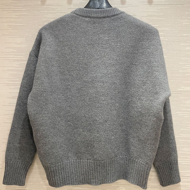 💎Han's house精品服飾💎AMI PARIS 愛心 刺繡 美利奴羊毛 毛衣-6