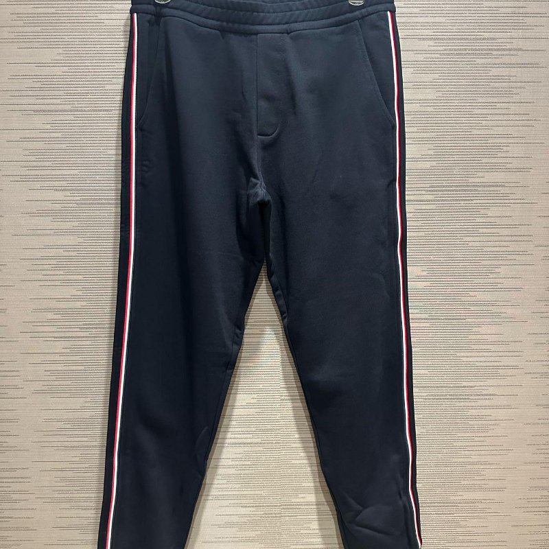 💎Han's house精品服飾💎moncler 彩條 logo 長褲 棉褲 現貨 青年款=28~32腰-5