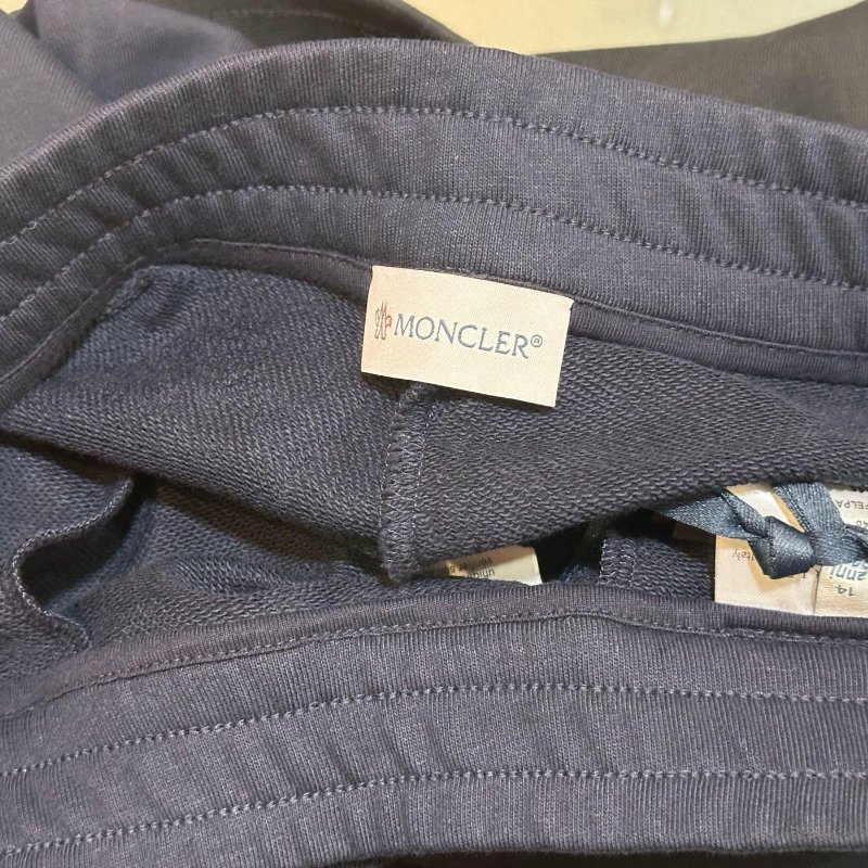 💎Han's house精品服飾💎moncler 彩條 logo 長褲 棉褲 現貨 青年款=28~32腰-6