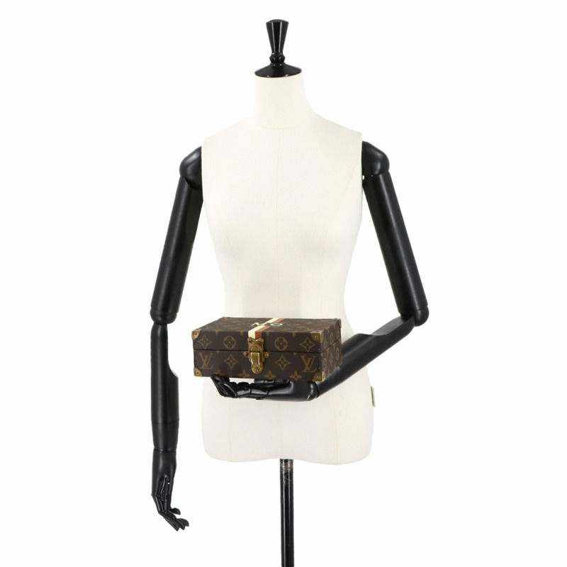 路易威登 Monogram Coffret 多價保護套，棕紫紅色，M41876-9