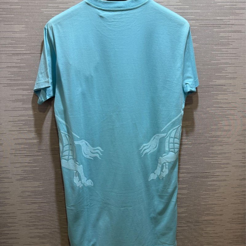 💎Han's house精品服飾💎BURBERRY 戰馬 長版 短T 連身裙 洋裝-2