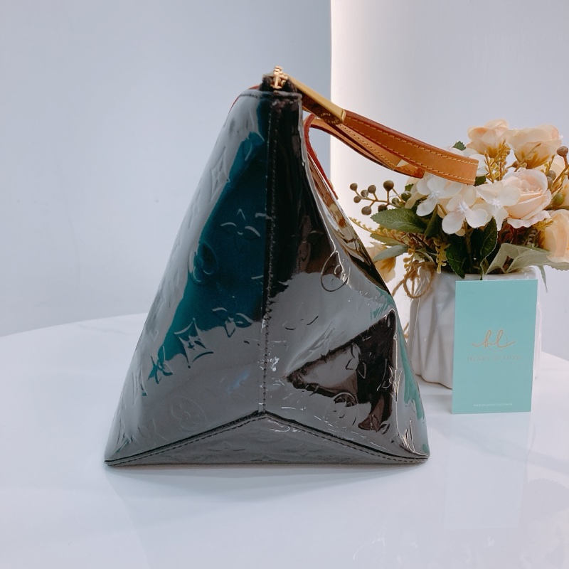 MS0416 LOUIS VUITTON 路易威登小號漆皮手拿包包BELLEVUE PM PATENT CALFSKIN-5