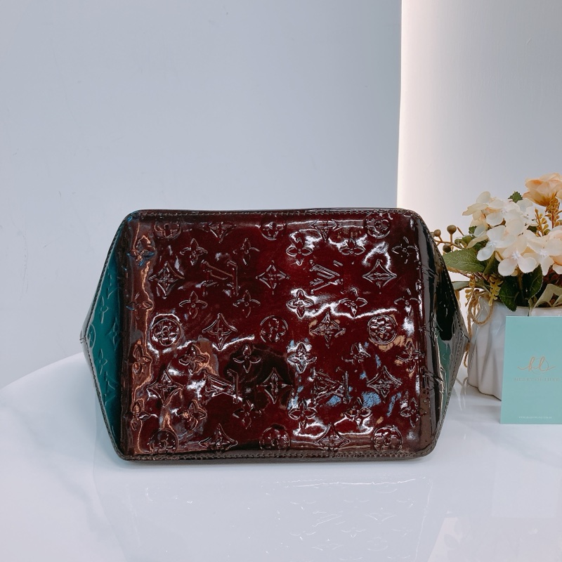 MS0416 LOUIS VUITTON 路易威登小號漆皮手拿包包BELLEVUE PM PATENT CALFSKIN-6