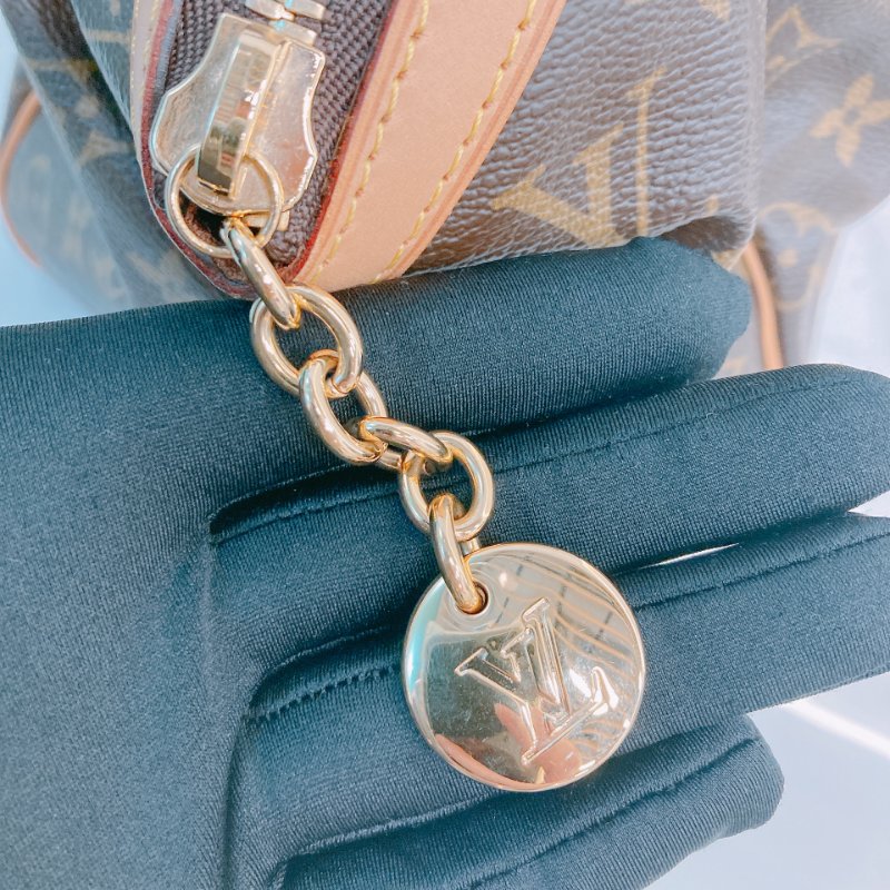 MS0417 Louis Vuitton路易威登老花餃子包大號 Tivoli GM Brown Monogram x GHW-12