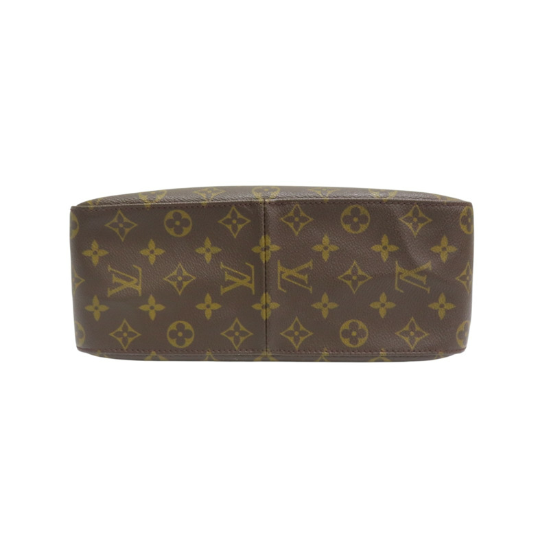 棕色 原花帆布 LOOPING GM 肩背包 M51145【LOUIS VUITTON LV 路易威登】 M51145-3
