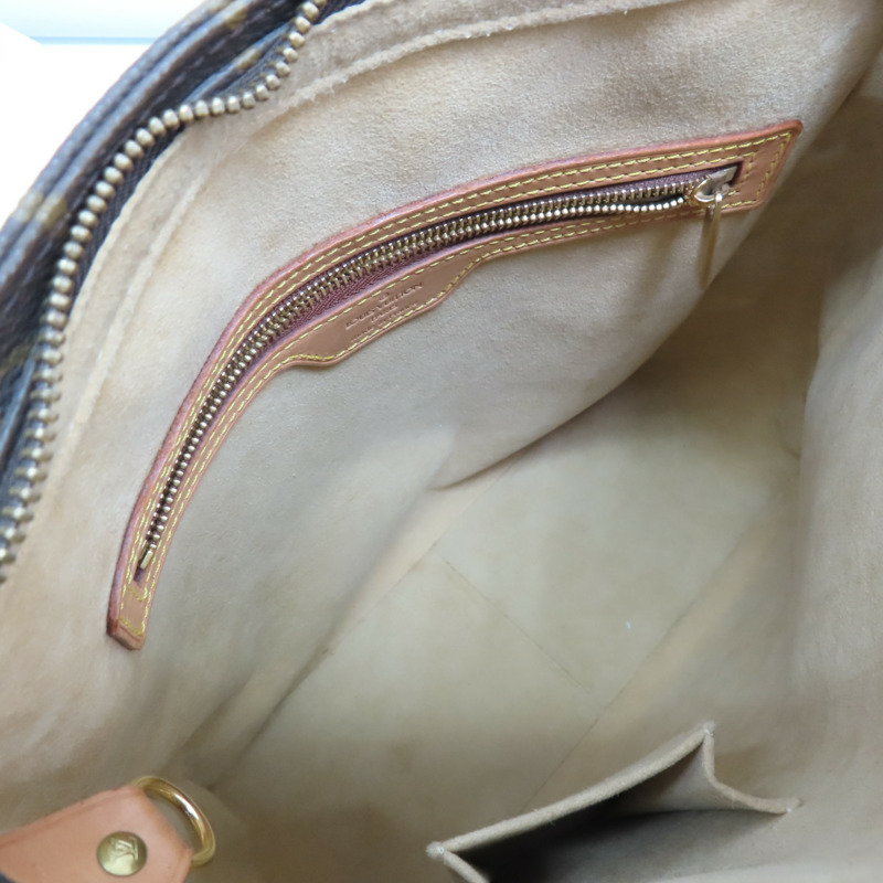 棕色 原花帆布 LOOPING GM 肩背包 M51145【LOUIS VUITTON LV 路易威登】 M51145-4