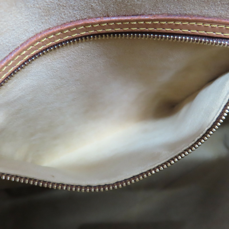 棕色 原花帆布 LOOPING GM 肩背包 M51145【LOUIS VUITTON LV 路易威登】 M51145-6