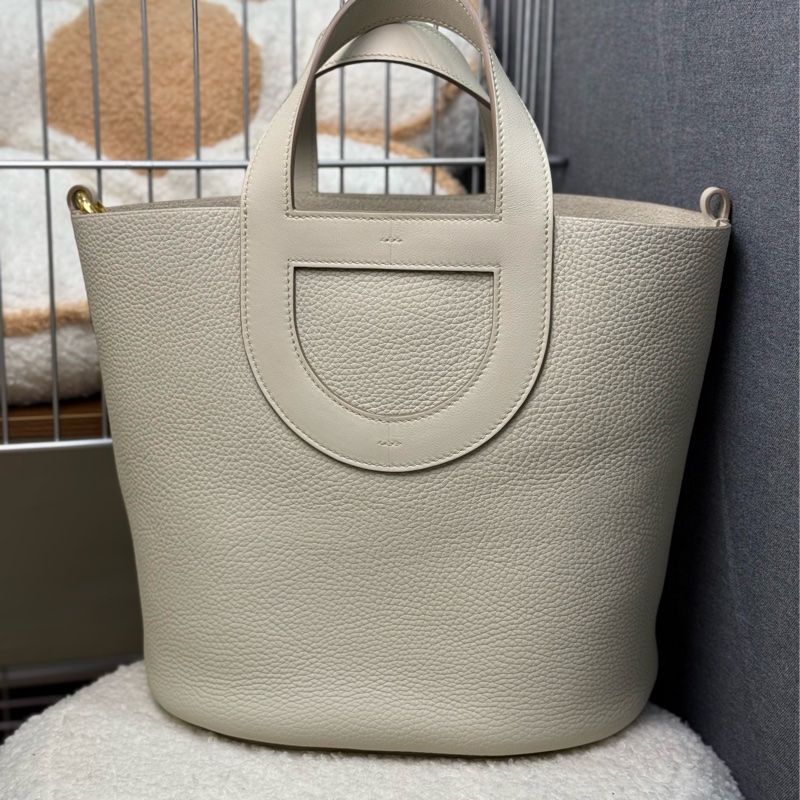Hermes 菜籃豬鼻子🐽冰川白-0