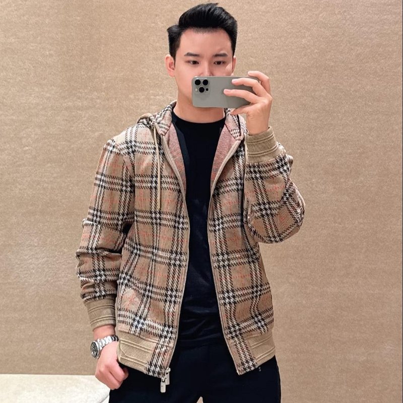 💎Han's house精品服飾💎 Burberry 刺繡 連帽 外套-5