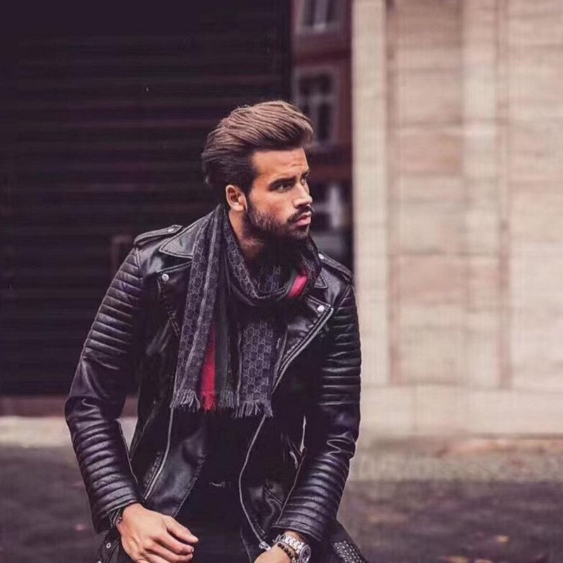 💎Han's house精品服飾💎 GUCCI 古馳 147351 男女均可 圍巾 披肩 190x37cm-5