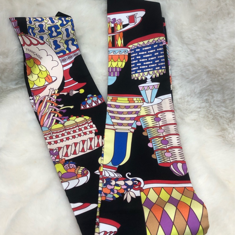 Hermes La Patisserie Francaise Charm Twilly XB958-9