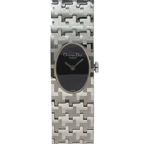 Christian Dior Miss D70 100 女士黑色石英腕錶