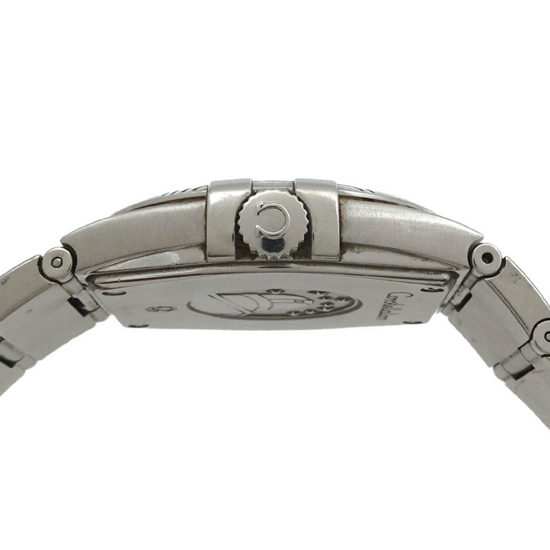 歐米茄星座系列 123 10 35 60 02 001 男士腕錶，附日期顯示，銀色石英機芯-5