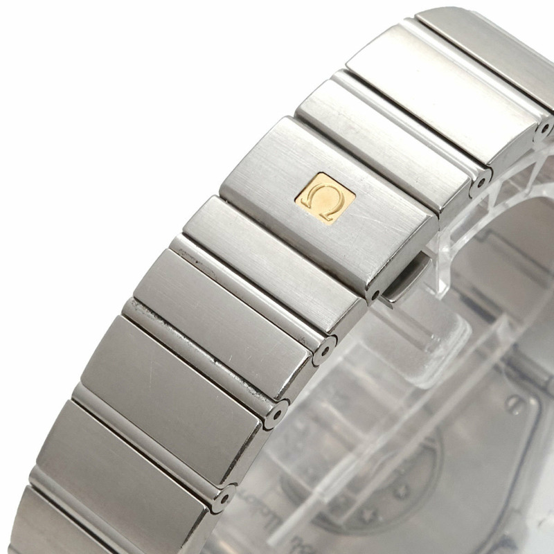 歐米茄星座系列 123 10 35 60 02 001 男士腕錶，附日期顯示，銀色石英機芯-6