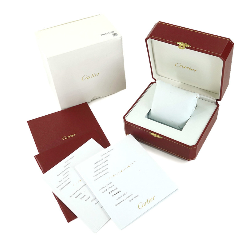 卡地亞 Tank Française SM W51008Q3 女士象牙石英腕錶-1