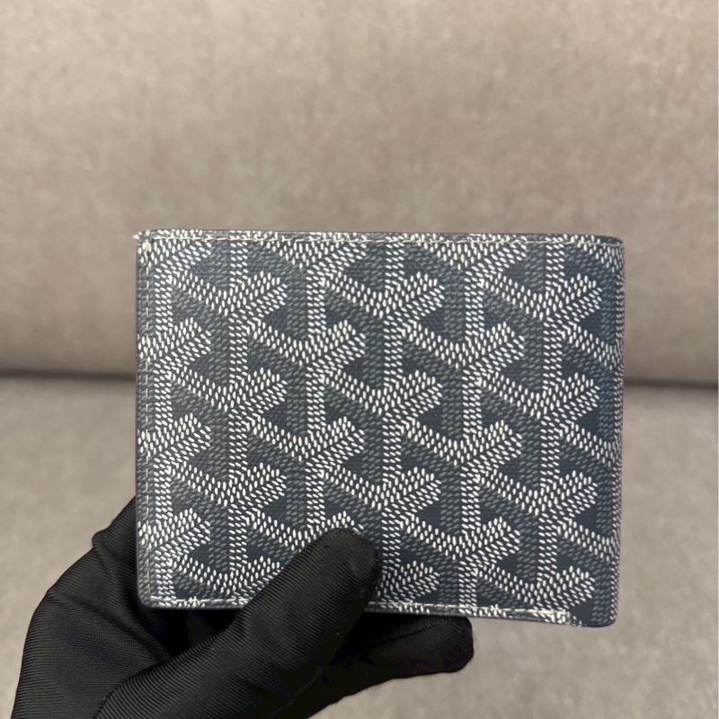 GOYARD灰色零錢袋短夾-2