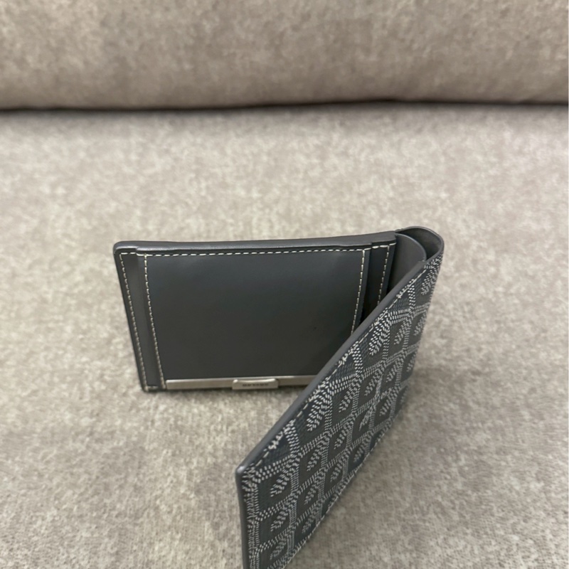 GOYARD灰色零錢袋短夾-7