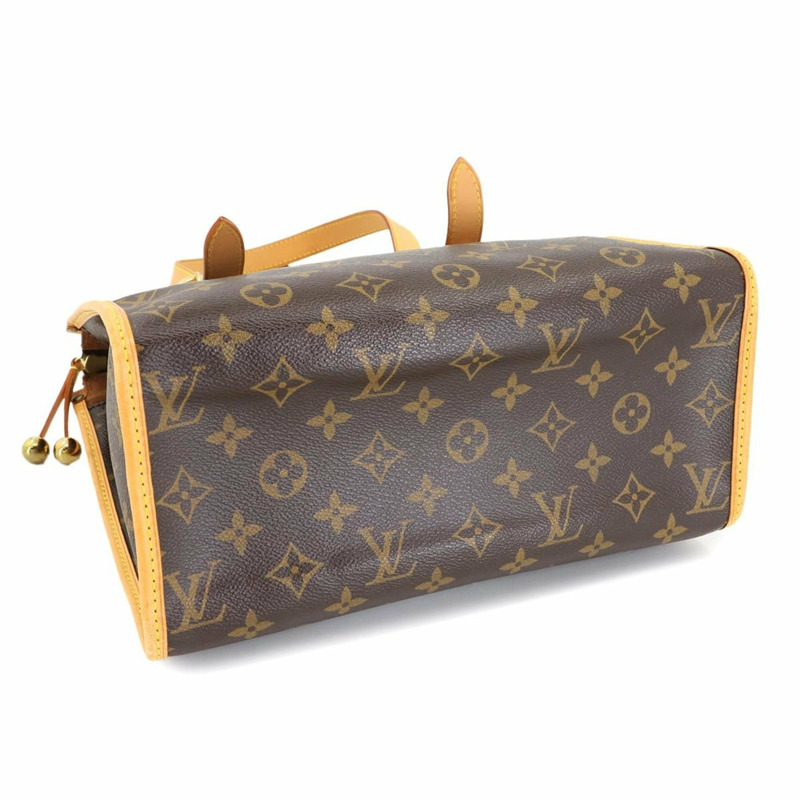 路易威登 Monogram Popincourt Haut 手提包，棕色，M40007，金色五金-3