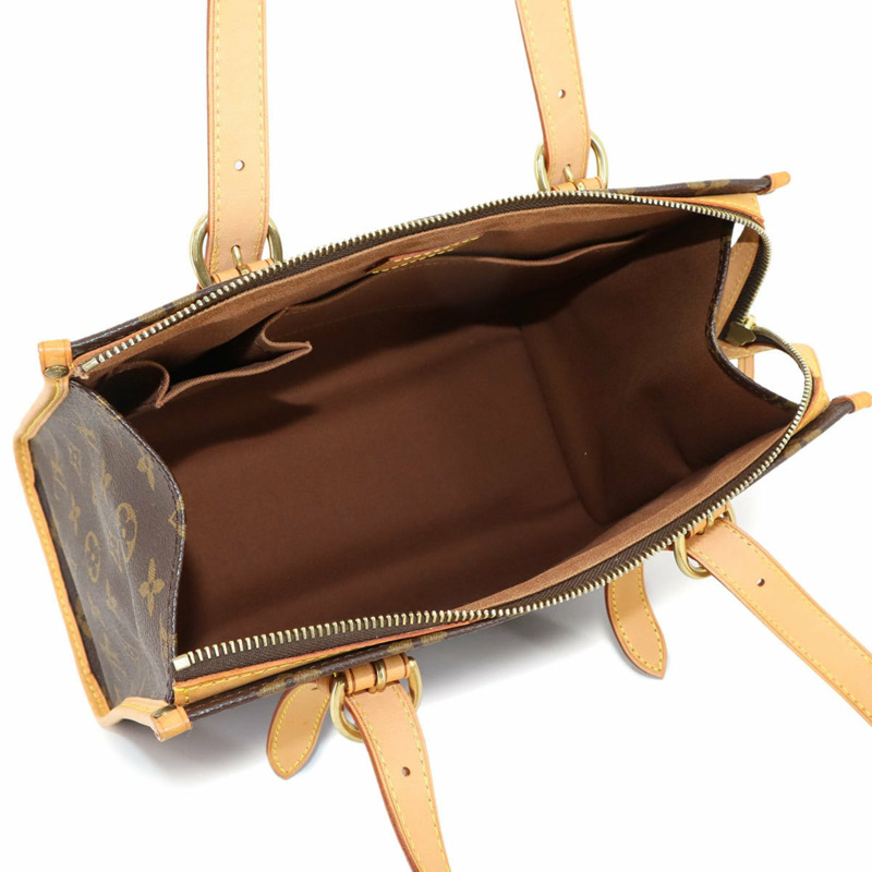 路易威登 Monogram Popincourt Haut 手提包，棕色，M40007，金色五金-5