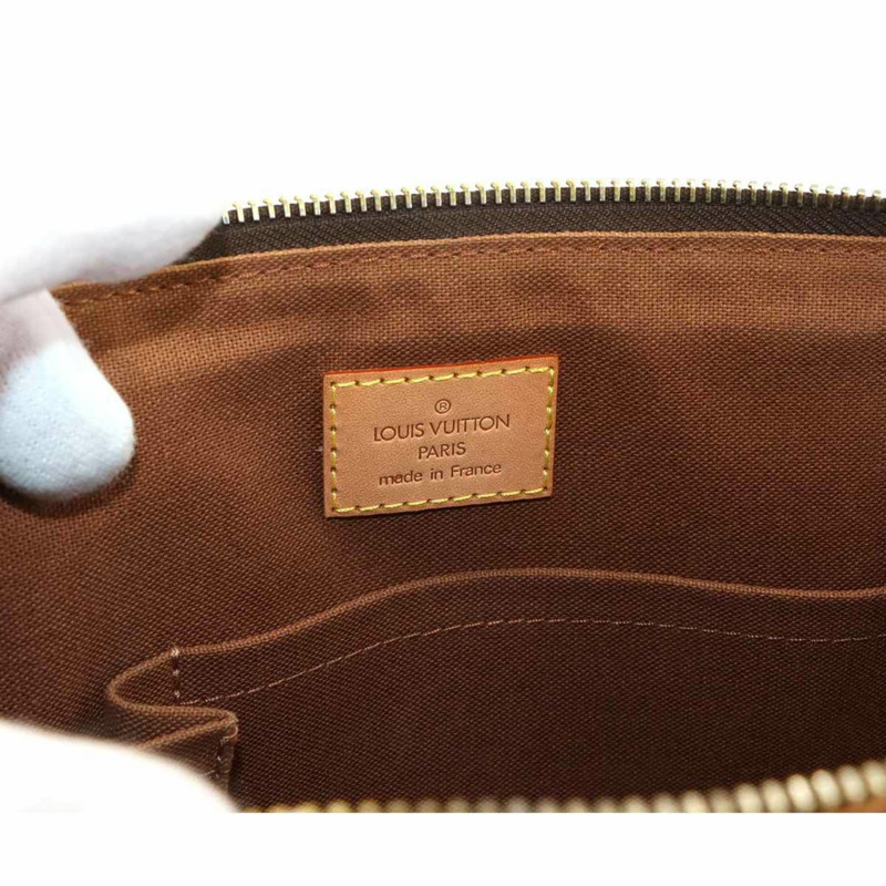 路易威登 Monogram Popincourt Haut 手提包，棕色，M40007，金色五金-6