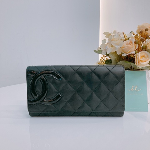MS0414 CHANEL 香奈兒CC字經典長銀包CAMBON LONG WALLET CALFSKIN