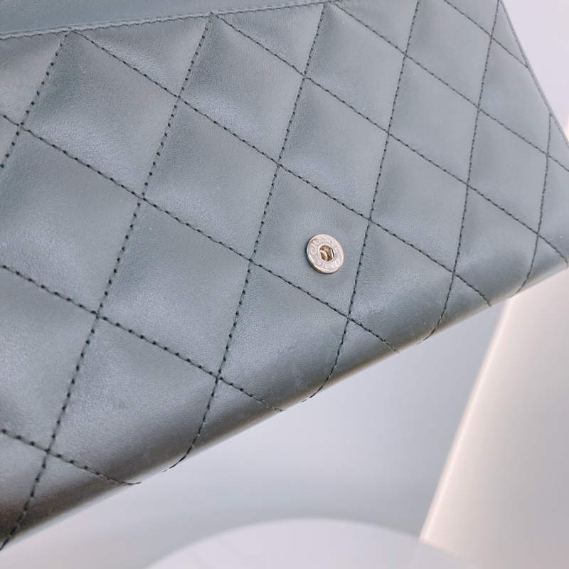 MS0414 CHANEL 香奈兒CC字經典長銀包CAMBON LONG WALLET CALFSKIN-7