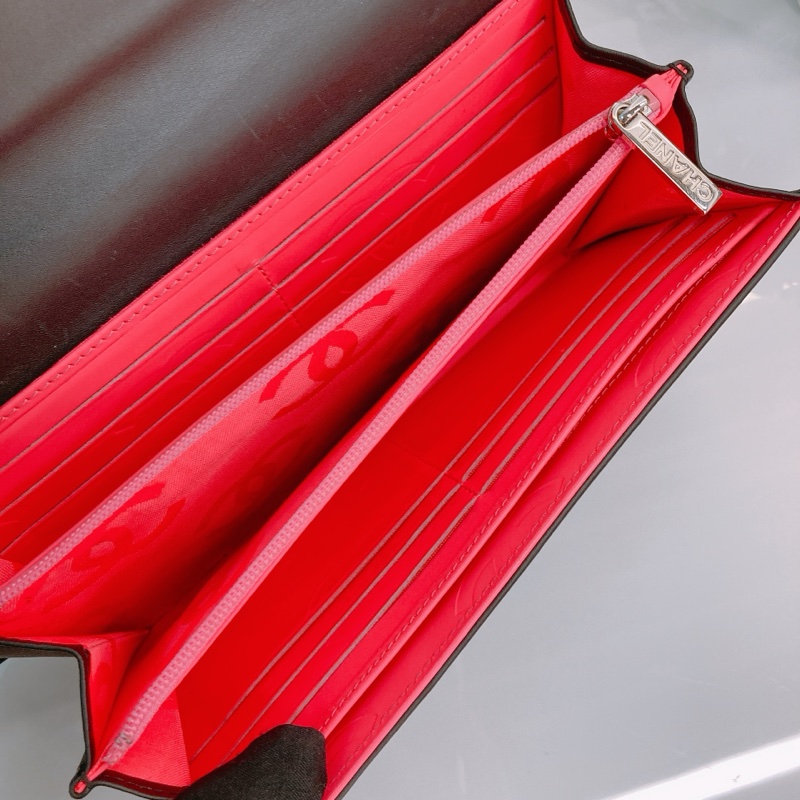 MS0414 CHANEL 香奈兒CC字經典長銀包CAMBON LONG WALLET CALFSKIN-23