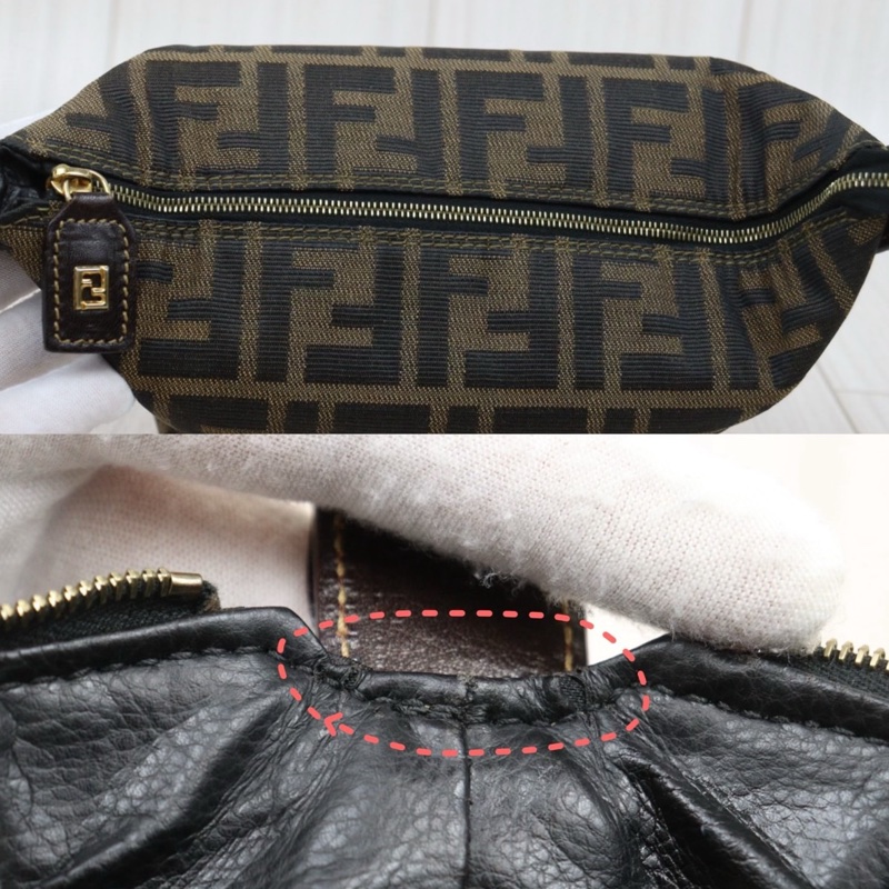 Fendi 小號老花飯盒包-9