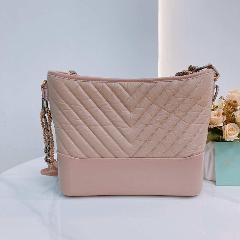 MS0415 CHANEL 香奈兒大號經典倒V紋流浪包包GABRIELLE BAG CHEVRON LARGE-2