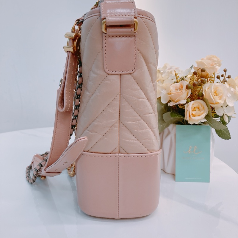 MS0415 CHANEL 香奈兒大號經典倒V紋流浪包包GABRIELLE BAG CHEVRON LARGE-4