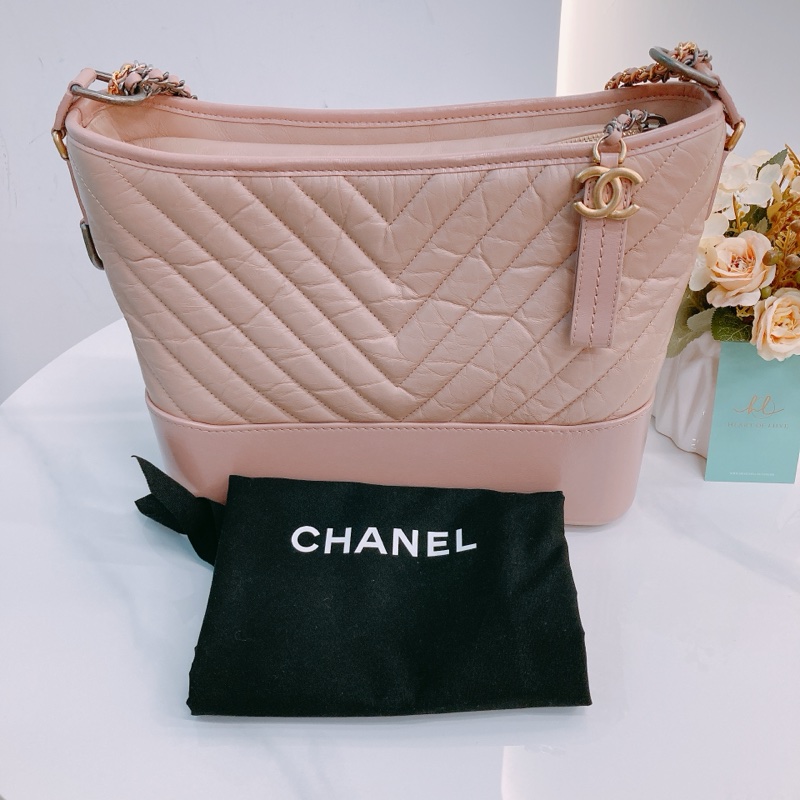 MS0415 CHANEL 香奈兒大號經典倒V紋流浪包包GABRIELLE BAG CHEVRON LARGE-10