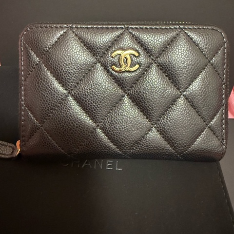 Chanel ㄇ字加大零錢包