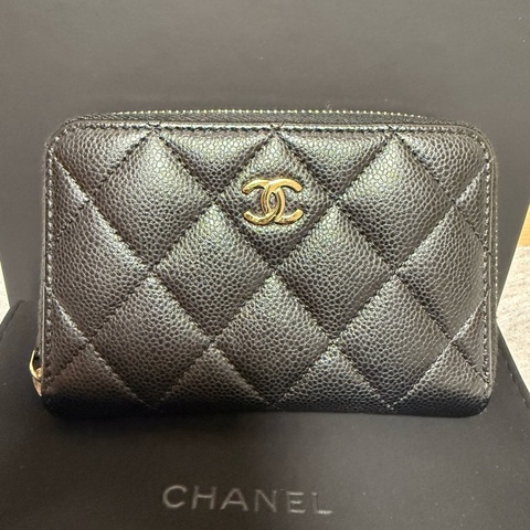 Chanel ㄇ字加大零錢包