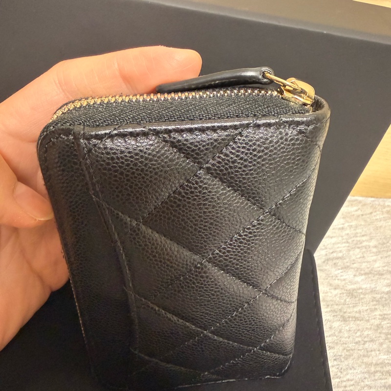 Chanel ㄇ字加大零錢包-5