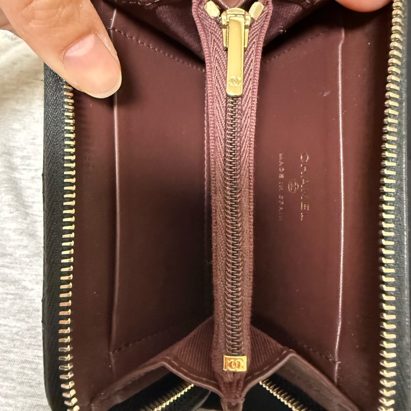 Chanel ㄇ字加大零錢包-7