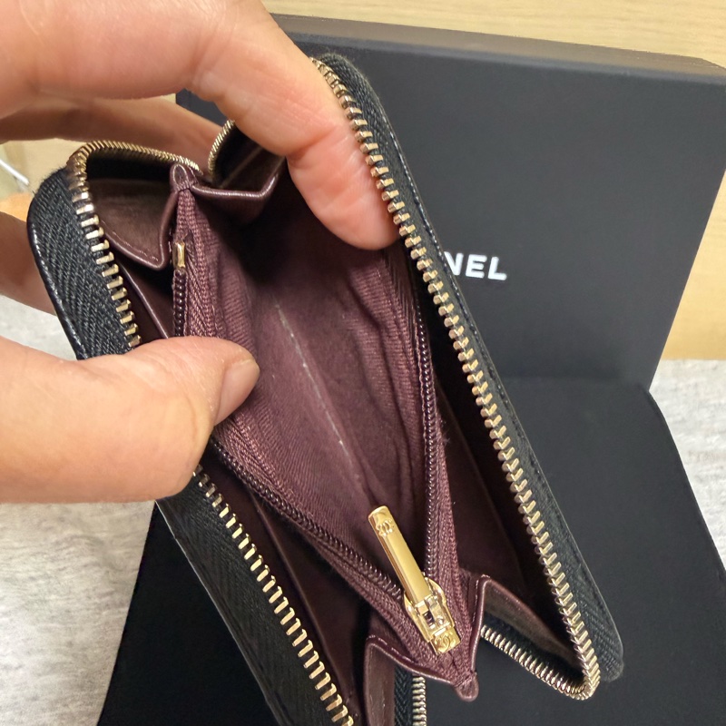 Chanel ㄇ字加大零錢包-8