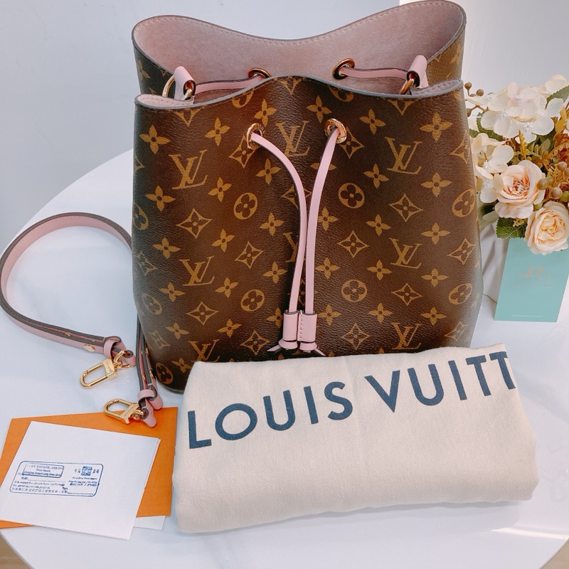 MS0421 LOUIS VUITTON 路易威登經典花紋中號水桶包包NEO NOE MM CANVAS MONOGRAM-11