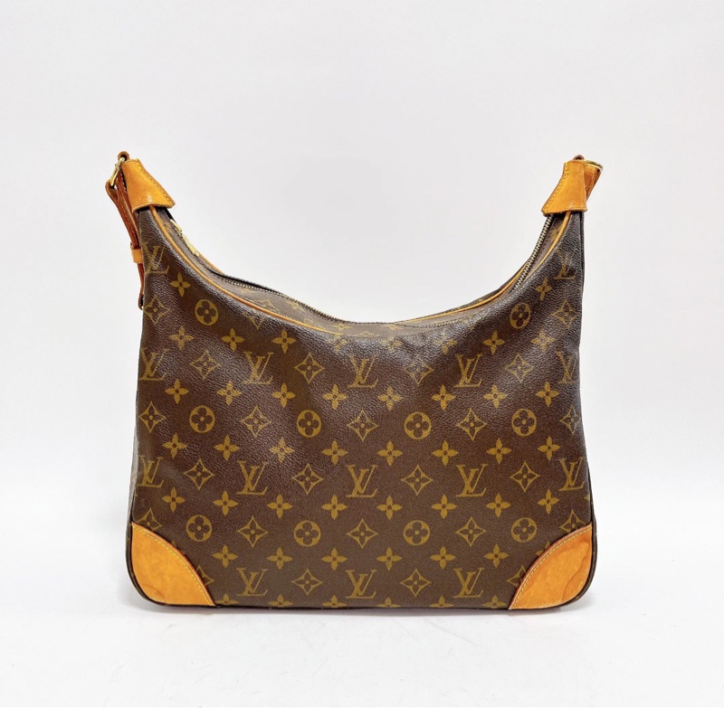 【超高性價比✨90%新✨有塵袋】LV中古大號牛角包 Boulogne 35-1