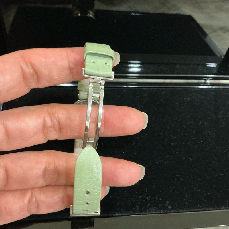 寶格麗 牛油果綠時英表-9