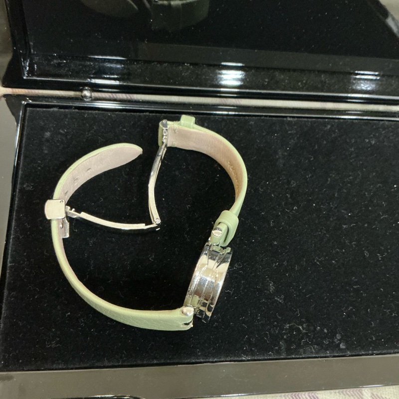 寶格麗 牛油果綠時英表-12