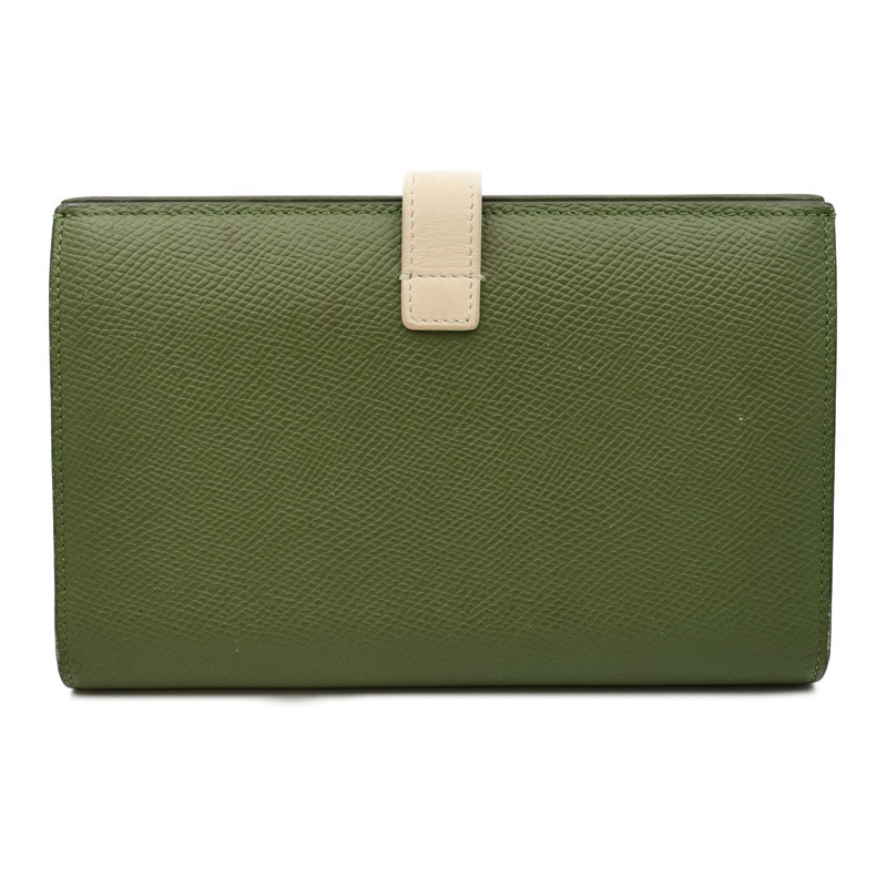 CELINE 牛皮皮革Large Strap Wallet金扣長錢包-1