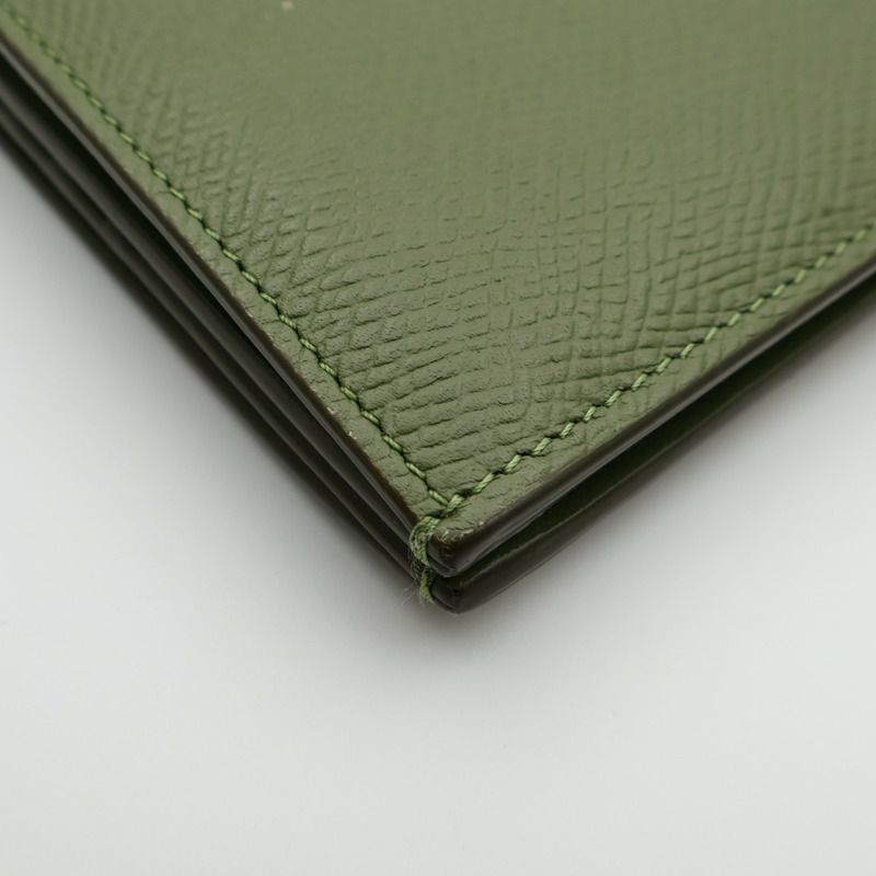 CELINE 牛皮皮革Large Strap Wallet金扣長錢包-12